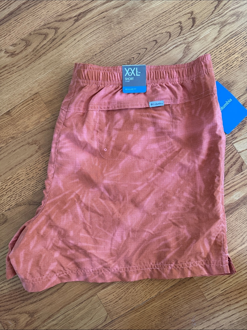 Columbia Sandy River II Coral-Orange Shorts 5” inseam quick dry